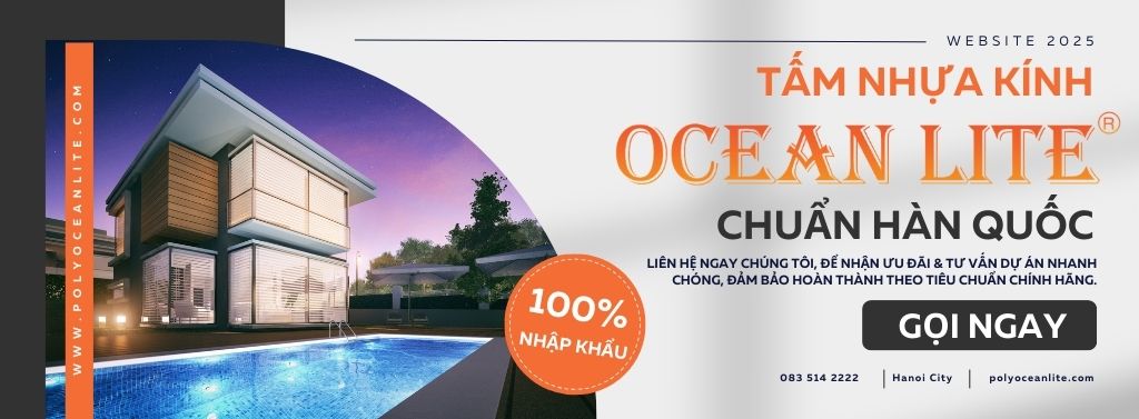 website tấm nhựa kính ocean lite chính hãng