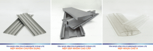 Nẹp Nhôm Nối Tấm Polycarbonate Có Những Loại Nào?