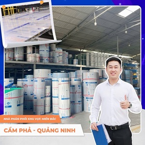 Bản giao tấm nhựa Polycarboante tại Quảng Ninh.