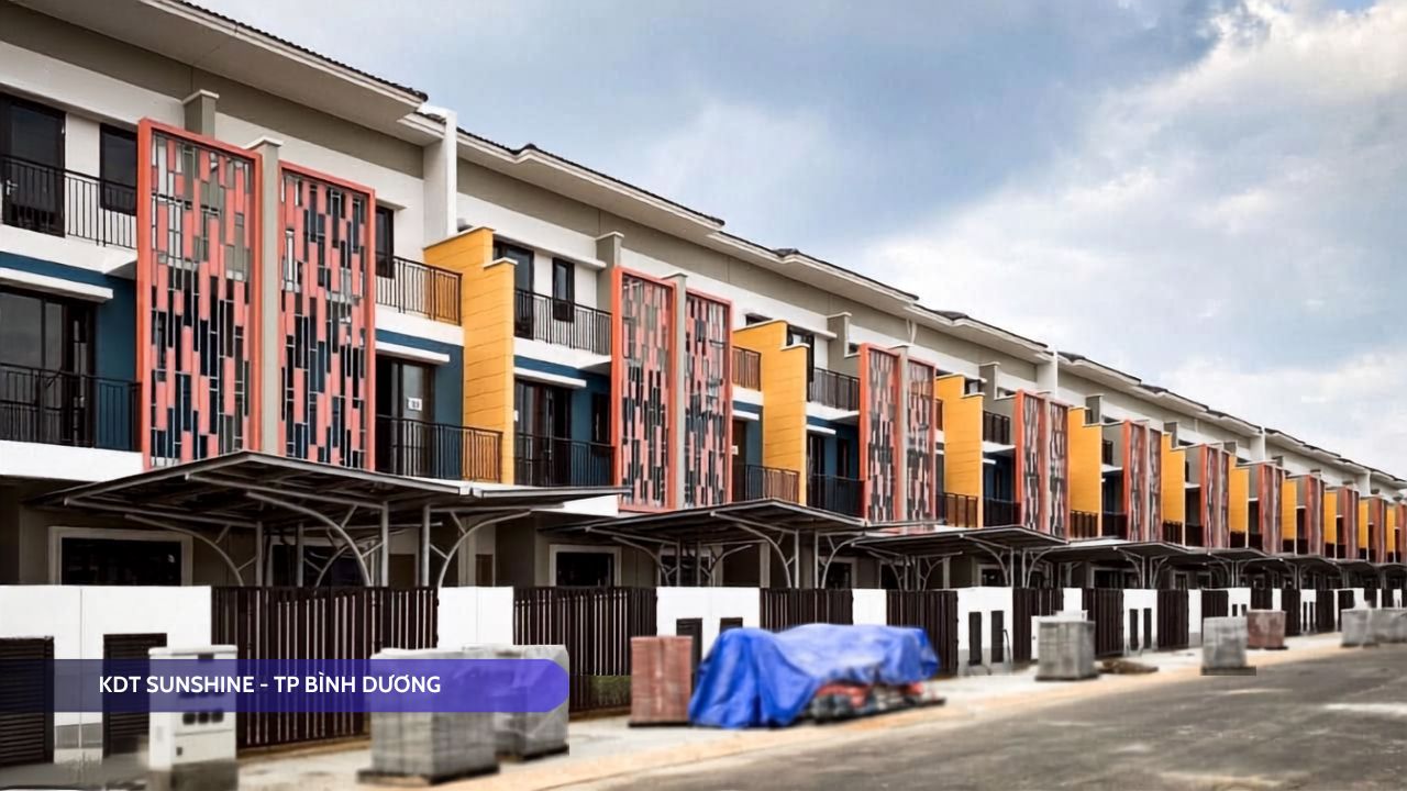 Dự án mái nhựa thông minh đồng bộ cho KDT Sunshine Bình Dương
