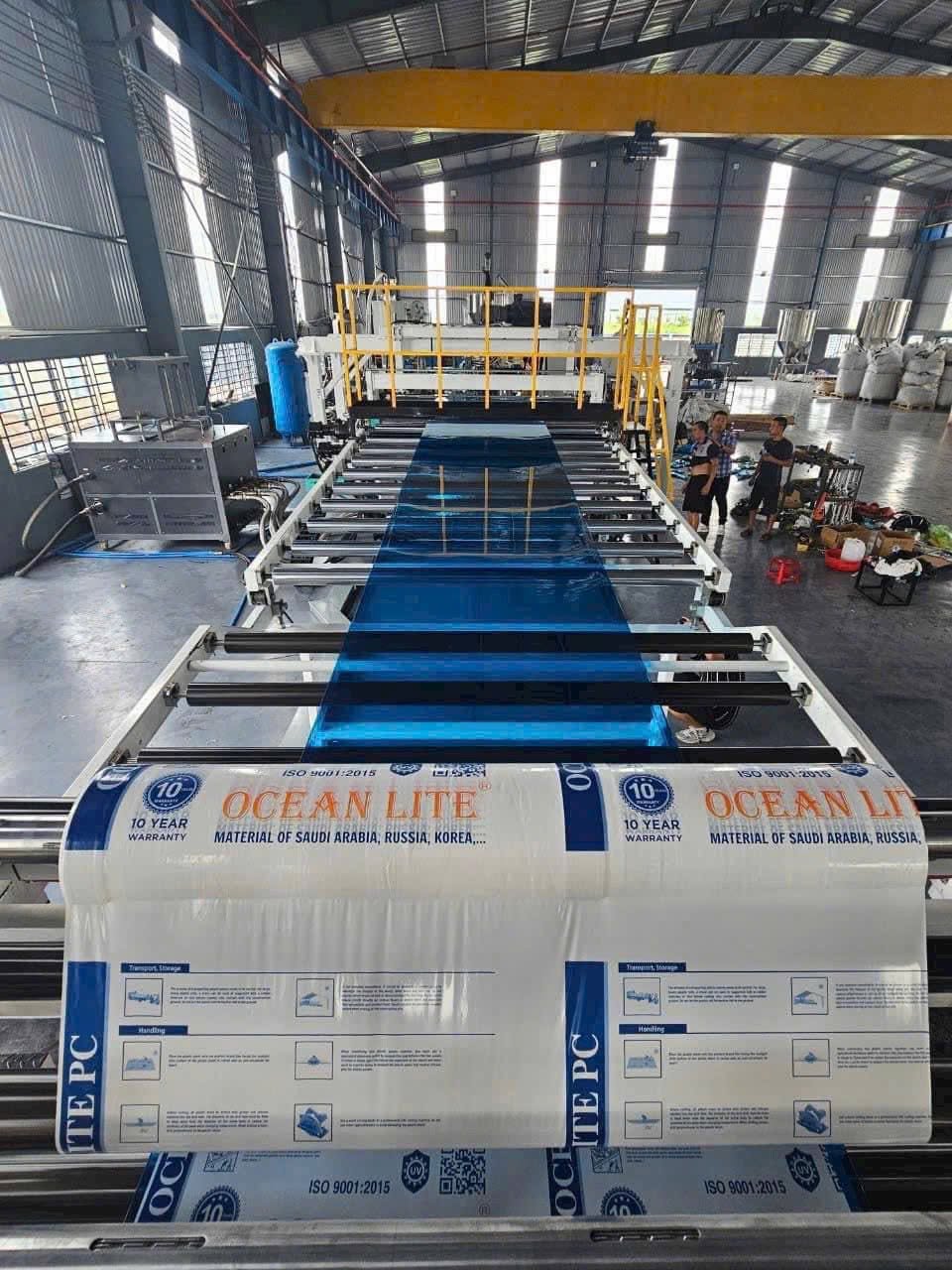Nhà máy nhựa Polycarbonate tại Long An 